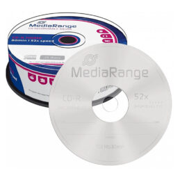 CD-R MediaRange 700 MB 1/25 Tortica