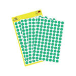 Etikete zweckform okrogle fi-8 - zelene