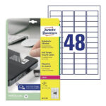 Etikete zweckform zaščitne anti tamper l6113-20 45,7x21,2cm