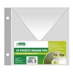 Etui za CD DVD 10/1 Levia PVC s perforacijo 009843