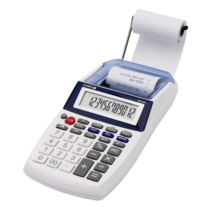 Kalkulator namizni z izpisom Olympia CPD 425