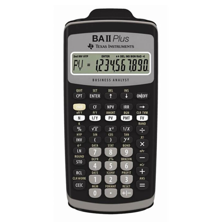 Kalkulator Texas tehnični BA II Plus