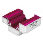 Kovček kozmetični Clauss 23x15x15 cm BC-10041 srebrn