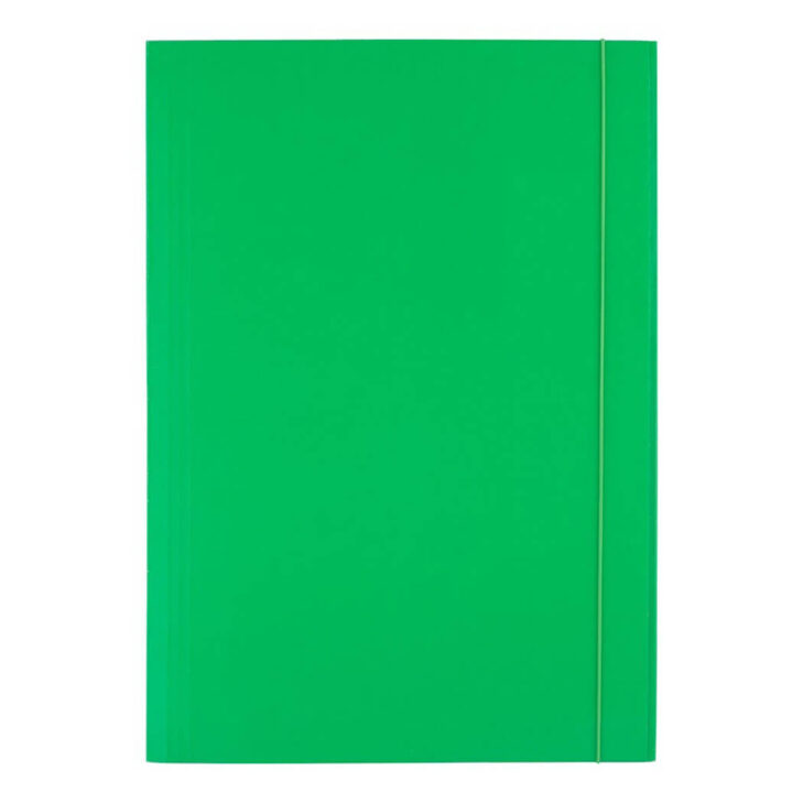 Mapa z elastiko a4 levia - zelena