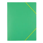 Mapa z elastiko pvc levia a4 - zelena