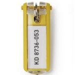 Obesek za ključe 1957 1/6 durable - rumen