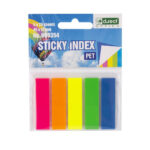 Označevalec strani levia pvc 45x12mm 1/5 barv int. 009354
