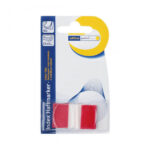 Označevalec strani office pvc 25x43 - rdeč