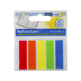 Označevalec strani office pvc 5 barv 12×45 1/25 5563005-62