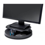 Podstavek za monitor kensigton vrtljiv s predalom črn smartfit k52787ww