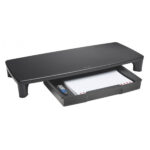 Podstavek za monitor kensington s predalom črn smartfit ™ k55725eu