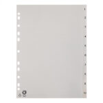 Pregradni karton 1-10 of. pvc 3801000-10