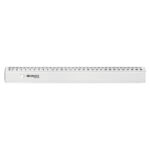 Ravnilo 30cm westcott pvc prozorno e-10152 bp