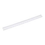 Ravnilo 50cm levia prozorno 007134