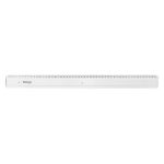 Ravnilo 50cm westcott pvc prozorno e-10154 bp