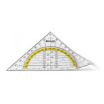Ravnilo trikotnik geo flex westcott 14cm e-10132 00
