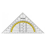 Ravnilo trikotnik geo westcott 14cm e-10130 00