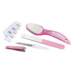Set za pedikuro Clauss 5-delni roza