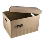 Škatla arhivska levia 480x370x280 s pokrovom odstranljiv 110699