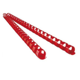Špirala pvc 16mm gbc do 140l – rdeča