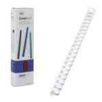 Špirala pvc 19mm gbc do 165l - bela