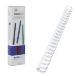 Špirala pvc 25mm gbc do 220l - bela