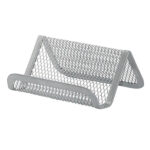 Stojalo za vizitke Levia kovinski srebrn 110934