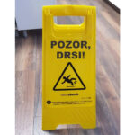 Tabla opozorilna Pozor drsi zložljiva Westcott P-10007