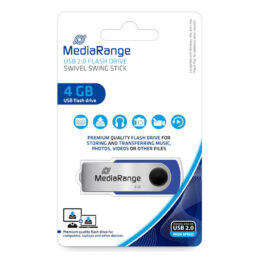 USB Ključ 4 GB MediaRange 2.0 Moder