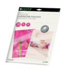 Žepki za plastificiranje leitz a4 125mic s smernimi puščicami 1/25 74820000