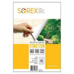Etikete Sorex 38×21,2