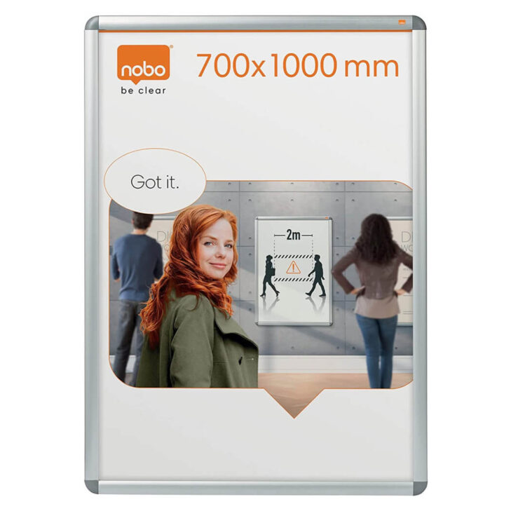 Okvir za sliko a0-841x1189 aluminij nobo