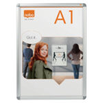 Okvir za sliko a1 594x841 aluminij nobo s klip pripenjanjem