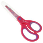 Škarje westcott 13cm softgrip otroške roza e-21560 00