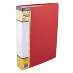 Mapa s prozornimi vložki 1/80 levia 020178 - rdeča