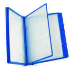 Stojalo stensko levia + predstavitvene mape 1/10 - modro