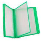 Stojalo stensko levia + predstavitvene mape 1/10 - zeleno