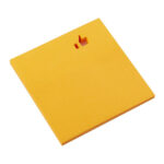 Kocka samolepilna 75x75 oranžna like 50l levia 110539