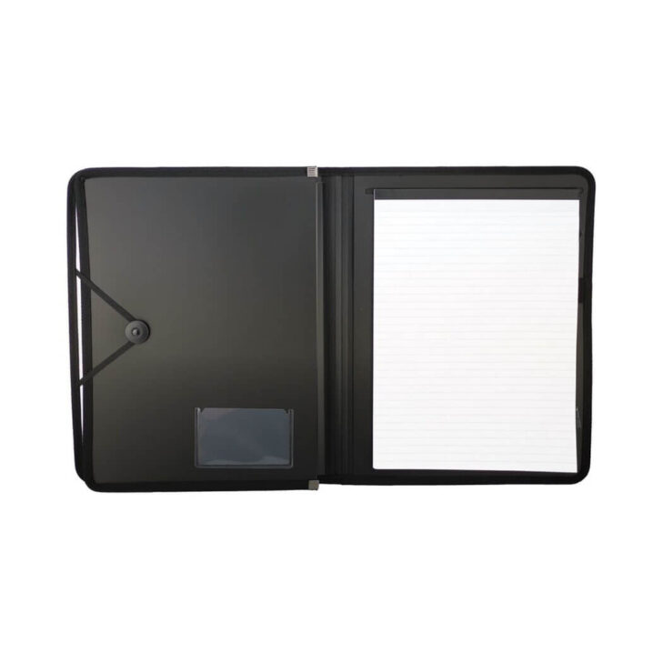 Mapa za dokumente 7 delna levia - črna