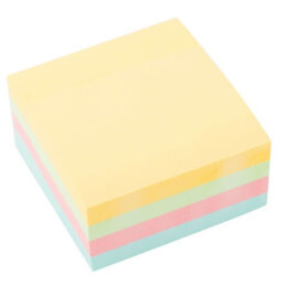 Kocka samolepilna levia 76×76 pastelna 1/400 009327