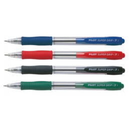 Svinčnik kemični pilot super grip f – zelen