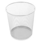 Koš za smeti kovinski 12l levia - bel