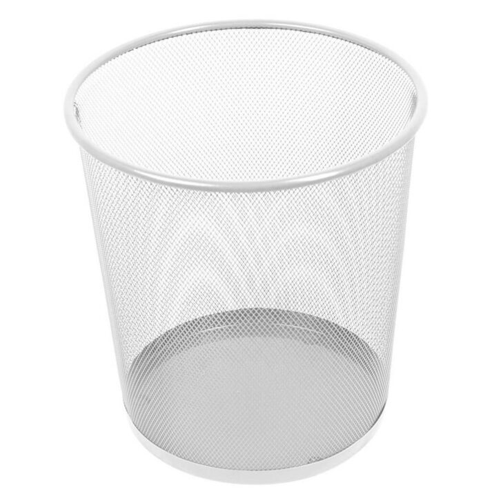 Koš za smeti kovinski 12l levia - bel