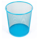 Koš za smeti kovinski 12l levia - svetlo moder