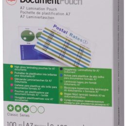 Žepki za plastificiranje a7 80×111 125 mic 1/100 gbc ib581076