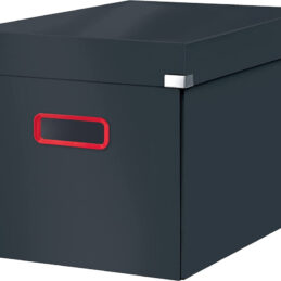Škatla za shranjevanje s pokrovom 320x310x360 leitz cosy siva 53470089