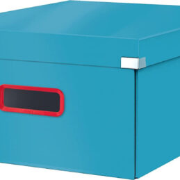 Škatla za shranjevanje s pokrovom 369x200x482 leitz cosy modra 53490061