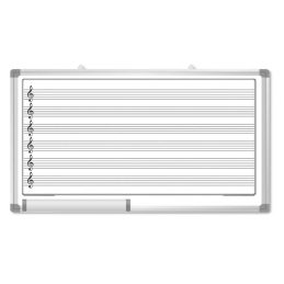 Tabla magnetna spree 120×240 z notnimi črtami 73080
