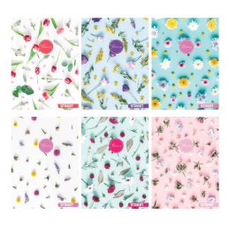 Zvezek a5 mp črtan 54l street flowers z robom