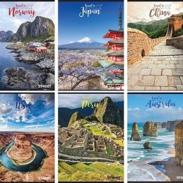 Zvezek a5 črtan street z robom